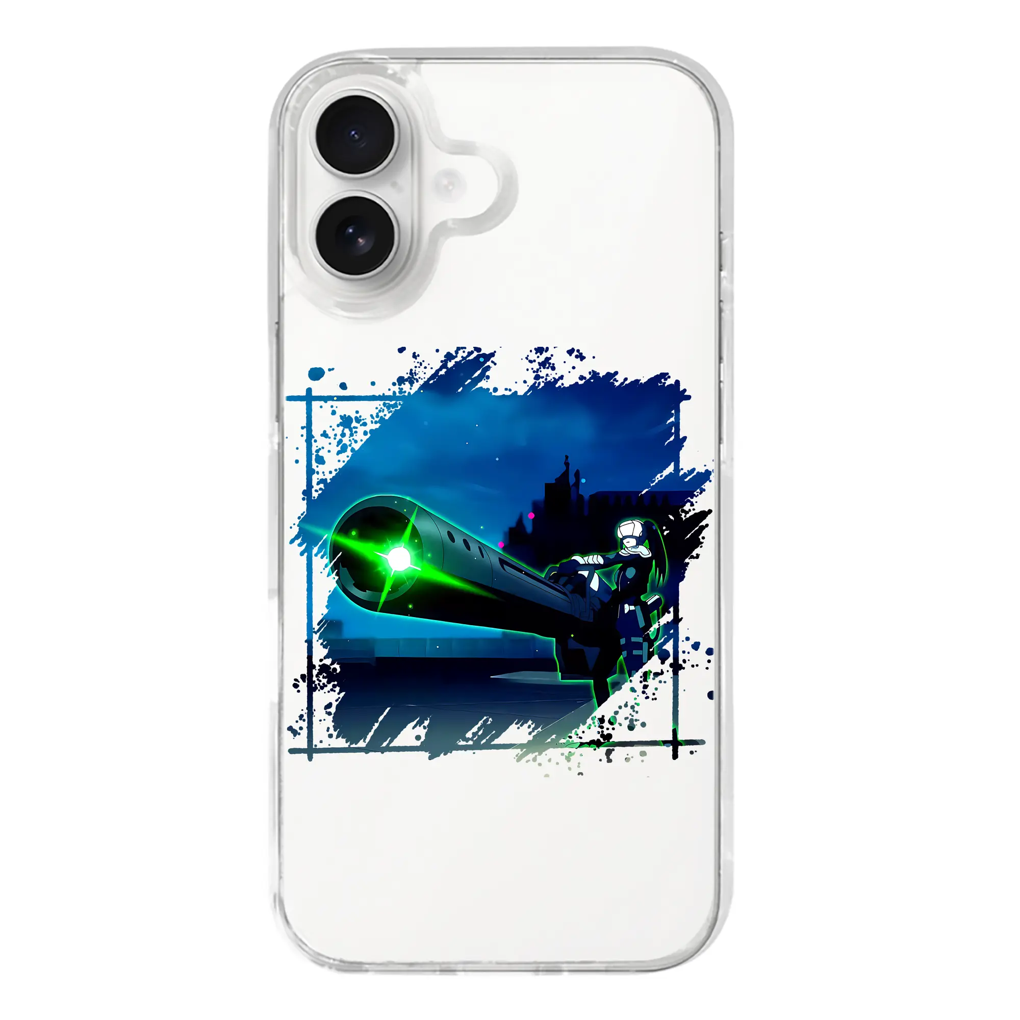 怪獣8号 グッズ,亜白ミナ - iPhone 17シリーズ 透明スマホケース – 薄型・耐衝撃・精密フィット保護カバー